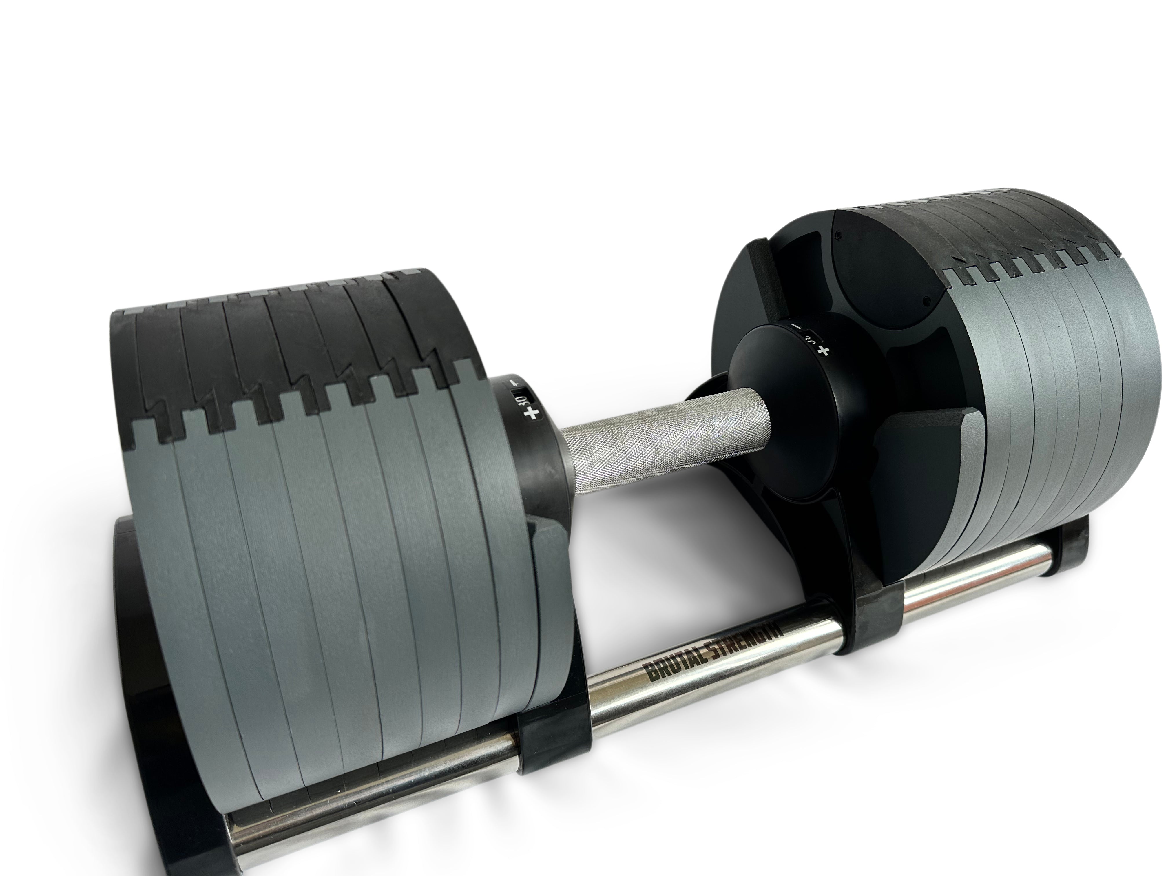 Brutal Strength 40kg Adjustable Dumbbells Pair 2.5kg Increments